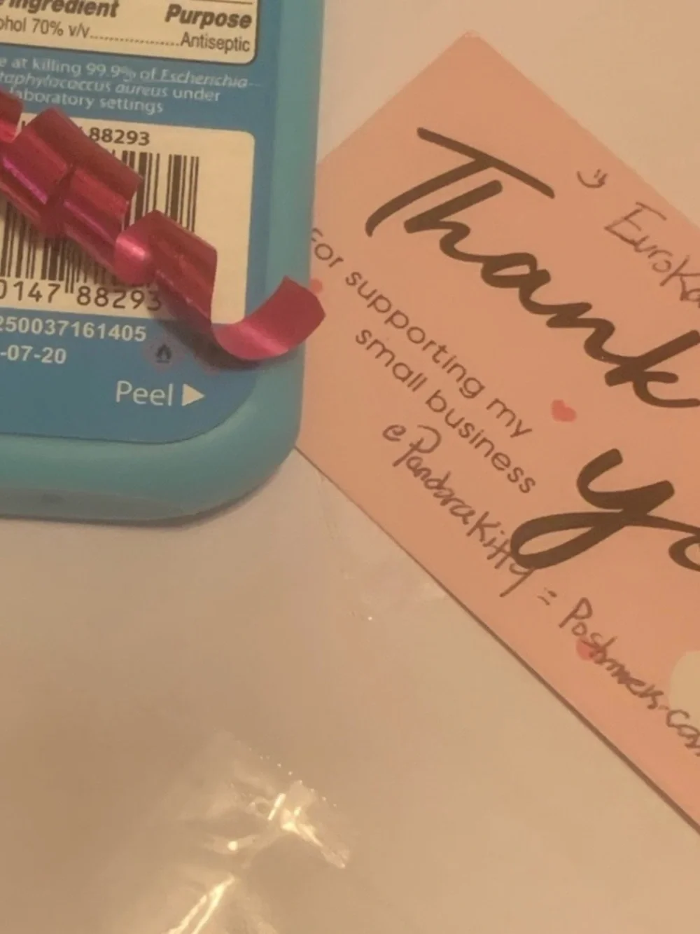 Barbie Blue Hand Sanitizer Spray NEW
